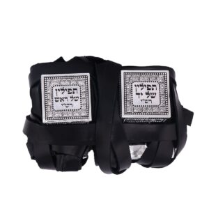 סט תפילין וטלית - דגם "סלסולים"
