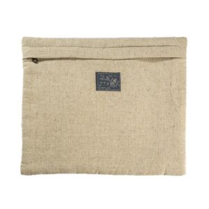 Tefillin Bag with Full Embroidery in a Gold Checkered Pattern