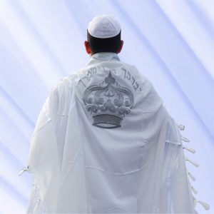 סט תפילין וטלית - דגם "כתר מלוכה"